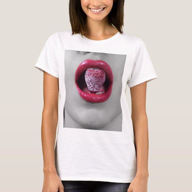 Strawberry lips T-Shirt (Front)