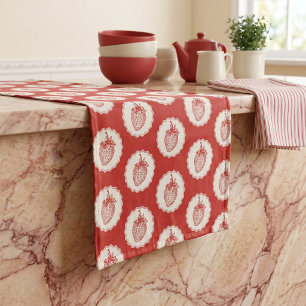 Strawberry Long Table Runner