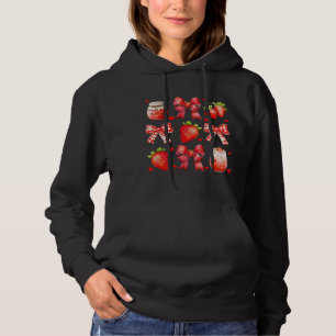 Strawberry Love Aesthetic Hoodie