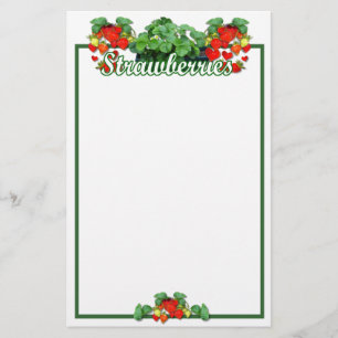 STRAWBERRY LOVE  - Stationary Stationery