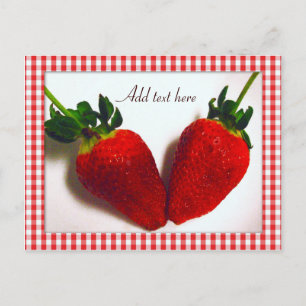 Strawberry Lover_ Postcard