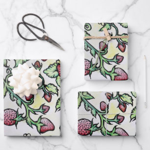 Strawberry Lover Wrapping Paper Sheet