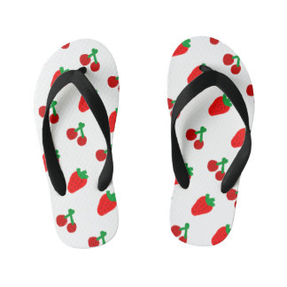 Strawberry loves Cherry Flip Flops
