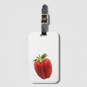 Strawberry Luggage Tag
