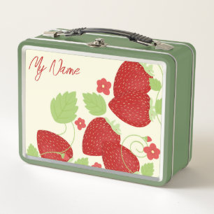 Strawberry lunch box