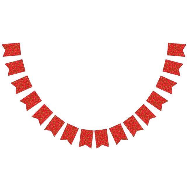 Strawberry Medley Bunting (All)