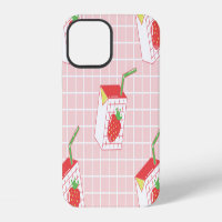 Strawberry Milk Cartoons: Playful Patterns