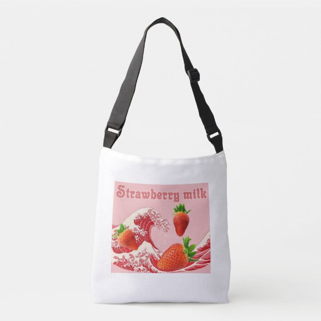 Strawberry milk crossbody bag (Front)