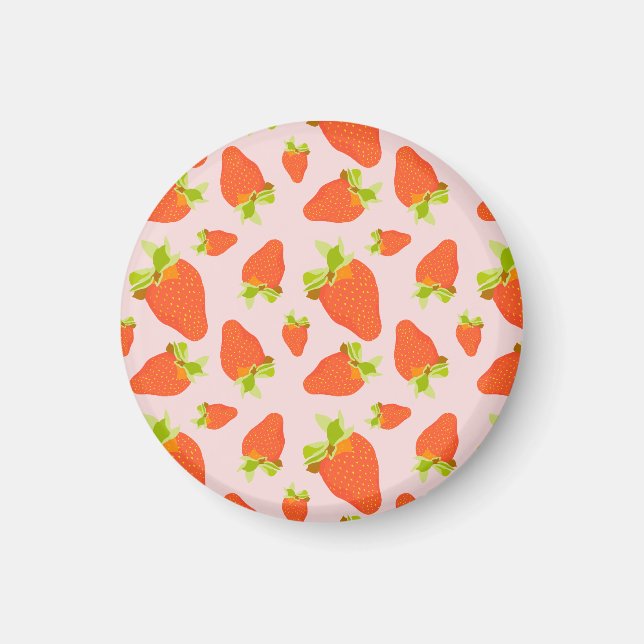 Strawberry Milk Magnet (Front)