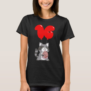 Strawberry Milk Racoon - 16th Birthday - Kids Bal T-Shirt