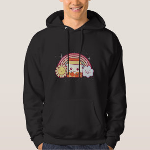 Strawberry Milk Shake Kawaii Anime Rainbow Milksha Hoodie