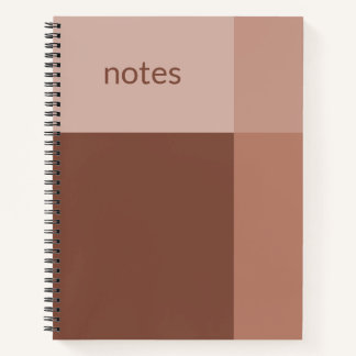 Strawberry Mocha Latte Customisable Notebook