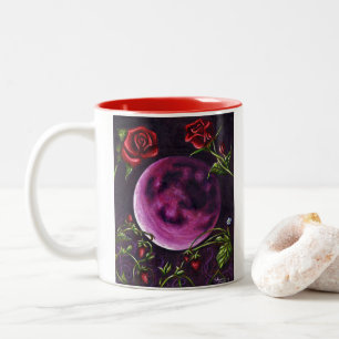 Strawberry Moon Two-Tone Coffee Mug