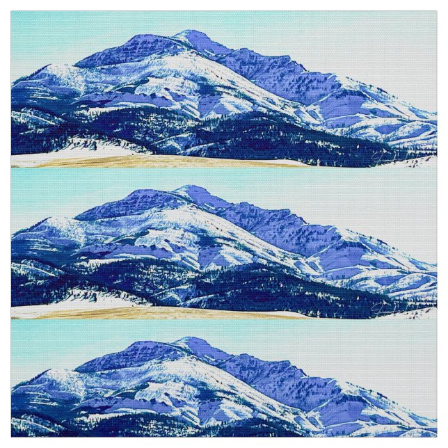 Strawberry Mountain Fabric (Swatch)