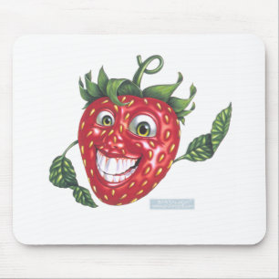 strawberry mouse mat