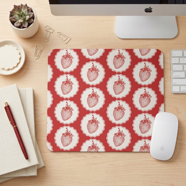 Strawberry Mouse Mat (Creator Uploaded)