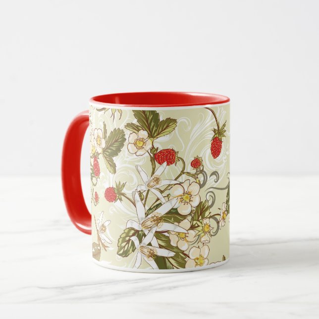 Strawberry Mug (Front Left)