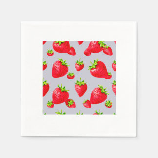 strawberry napkin