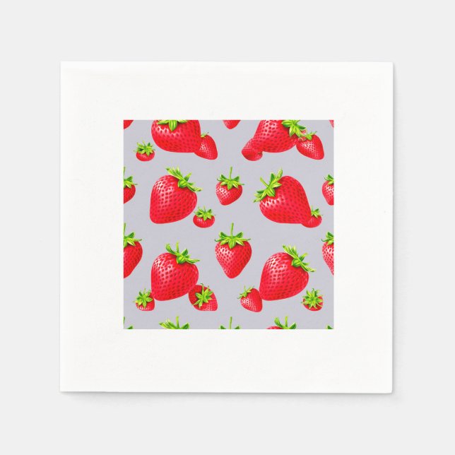 strawberry napkin (Front)