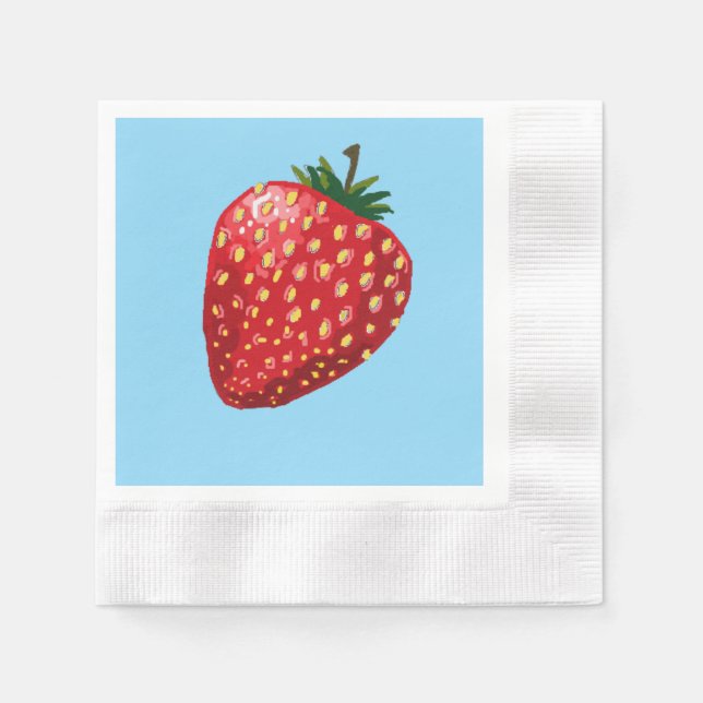 Strawberry Napkin (Front)