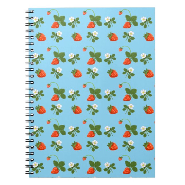 Strawberry Notebook (Front)