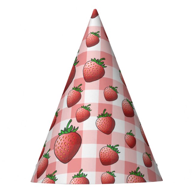 Strawberry Party Hat (Front)