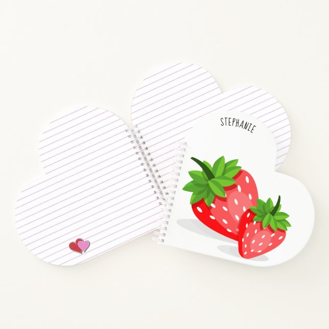 Strawberry Patch Notebook (Inside)