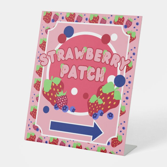 Strawberry Patch Sign (Front)