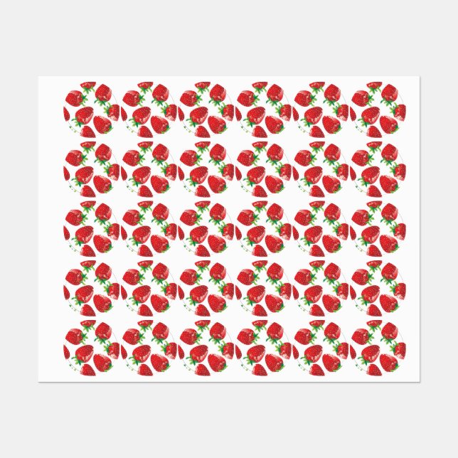 Strawberry pattern (Sheet)