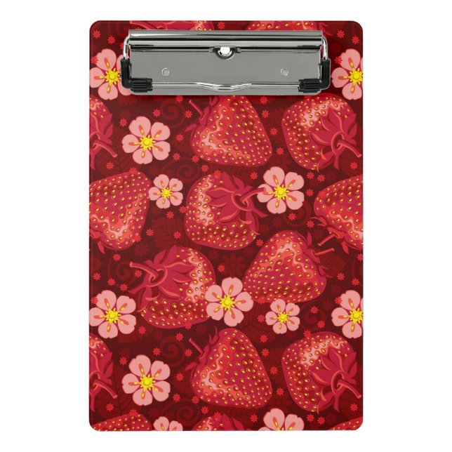 Strawberry Pattern 2 2 Mini Clipboard (Front)
