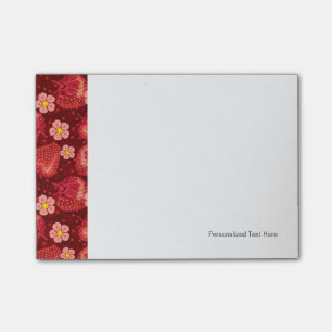 Strawberry Pattern 2 2 Post-it Notes