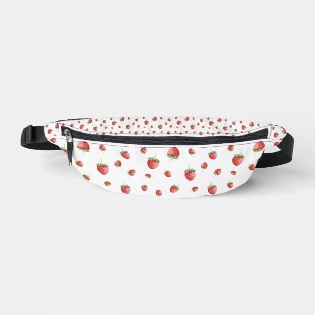 Strawberry Pattern Bum Bags (Front)