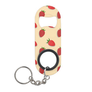 Strawberry pattern for fruit summertime good vibes
