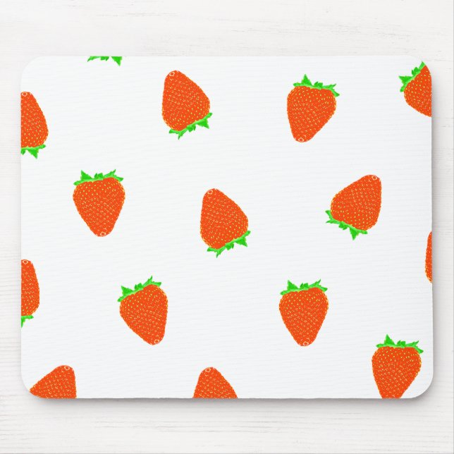 strawberry pattern mouse mat (Front)