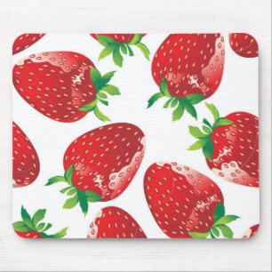 Strawberry pattern mouse mat
