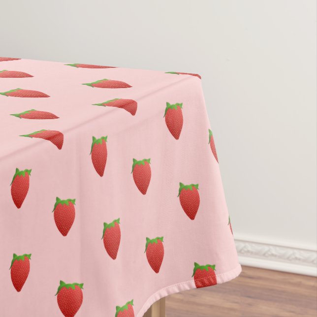 Strawberry Pattern   Tablecloth (In Situ)