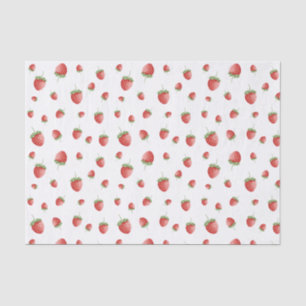 Strawberry Pattern Tissue Paper