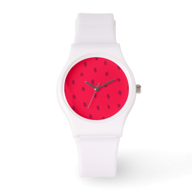 Strawberry pattern watch (Front)