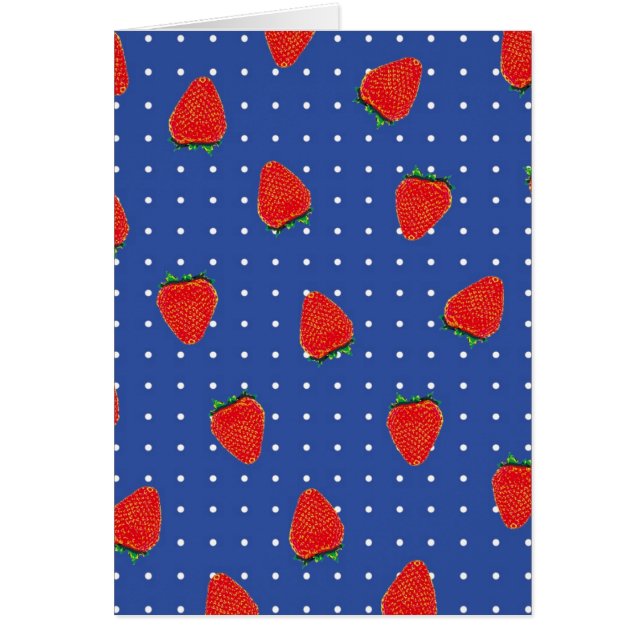strawberry pattern with dots (Front)