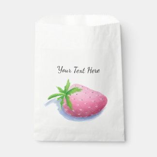 Strawberry Personalized  Favour Bags