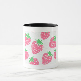 strawberry picture cup