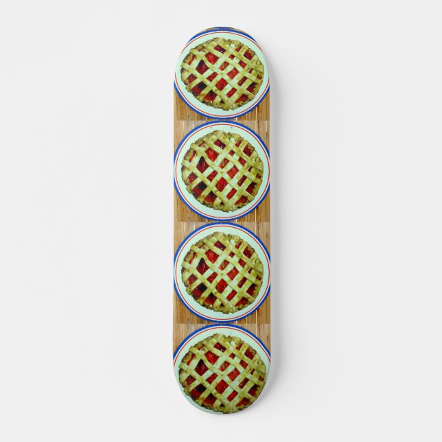 strawberry pies skateboard (Front)