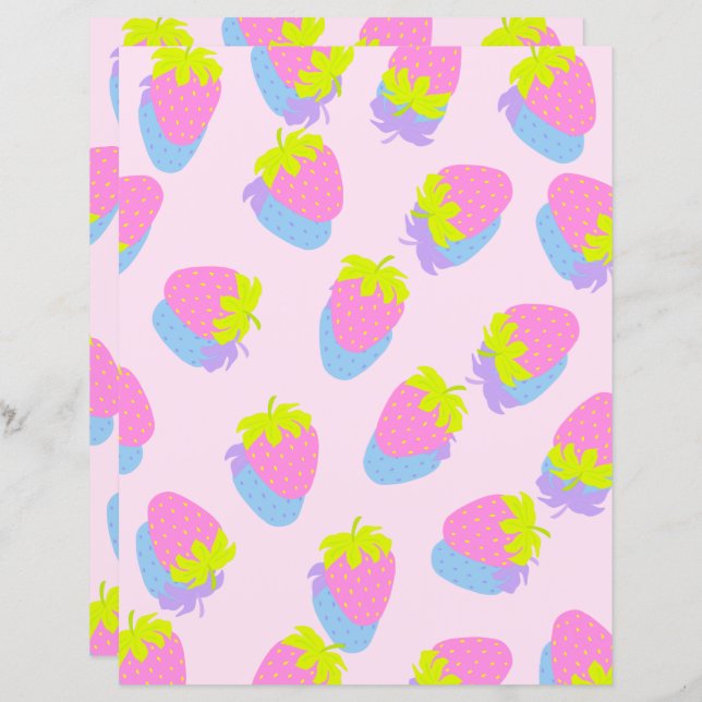 Strawberry Pink (Front/Back)