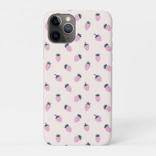 Strawberry pink iPhone 11 pro case