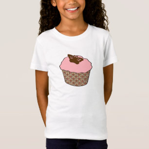 Strawberry Pink Frosted Cupcake T-Shirt