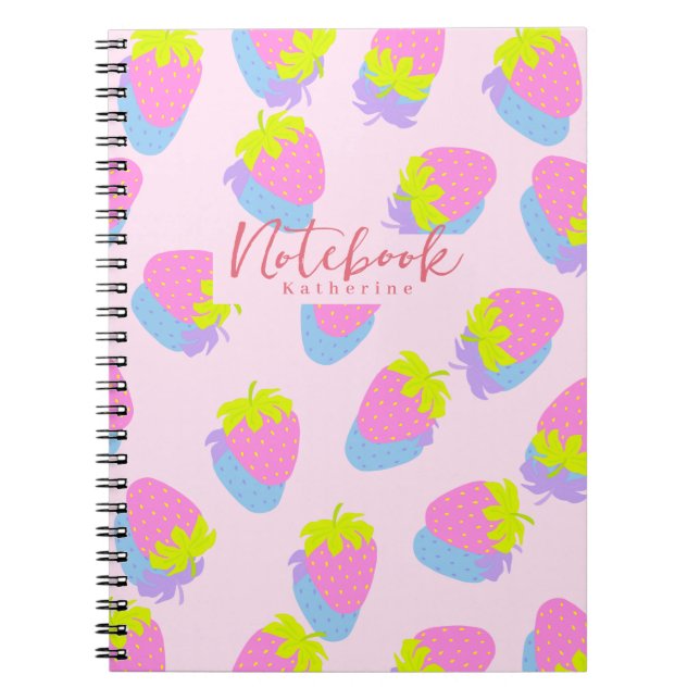 Strawberry Pink Notebook (Front)