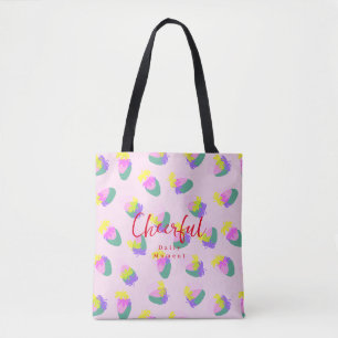 Strawberry Pink Tote Bag