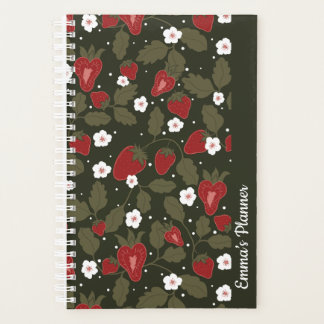Strawberry planner | customisable cute planner