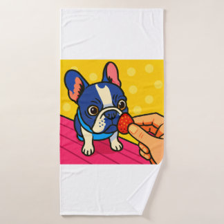 STRAWBERRY POP AND FRIENDLY BATH TOWEL