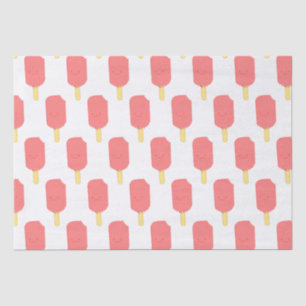 Strawberry Popsicle Cute Cartoon Drawing Tissue Paper